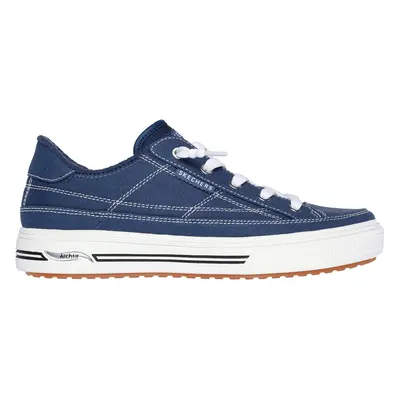 Skechers Women's Arch Fit Arcade - Arcata Sneaker in Navy Blue, Size | Textile, Vegan, Machine W