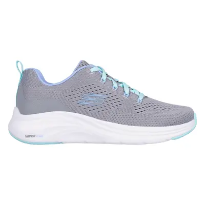 Skechers Women's Vapor Foam - Fresh Trend Sneaker in Gray/Turquoise, Size | Textile/Synthetic, V