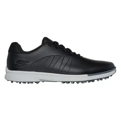 Skechers Men's GO GOLF Tempo GF Golf Shoes in Black/Gray, Size | Synthetic/Textile