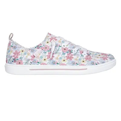 Skechers Women's BOBS B Cute 2.0 - Dainty Look Sneaker in White, Size | Textile/Metal, Vegan, Ma