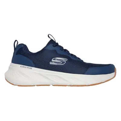 Skechers Men's Edgeride Sneaker in Navy Blue/White, Size | Textile/Synthetic, Vegan, Machine Was