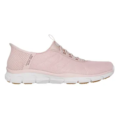 Skechers Women's Slip-ins: Brilliance - Night Shift Slip-On Shoes in Blush Pink, Size | Textile/