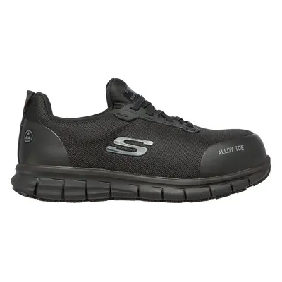 Skechers Women's Work: Sure Track - Jixie Sneaker in Black, Size | Textile/Synthetic