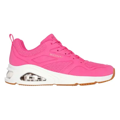 Skechers Women's Tres-Air Uno - Ah-Mazing Sneaker in Hot Pink, Size | Textile/Synthetic