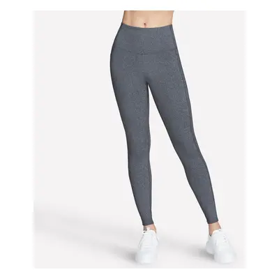 Skechers Women's GO WALK High-Waisted Legging in Gray, Size | Nylon/Spandex