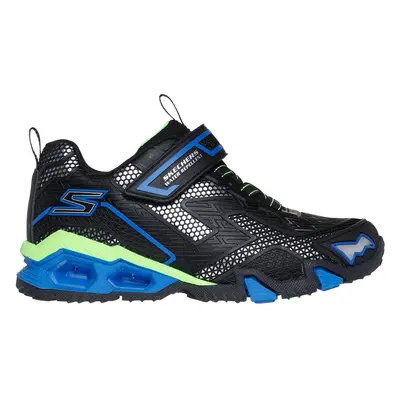 Skechers Boy's S-Lights: Hydro Lights - Heat-Tread Sneaker in Black/Blue, Size | Synthetic