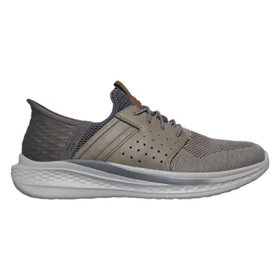 Skechers Men's Slip-ins RF: Slade - Ocon Sneaker in Taupe, Size | Textile/Synthetic, Vegan