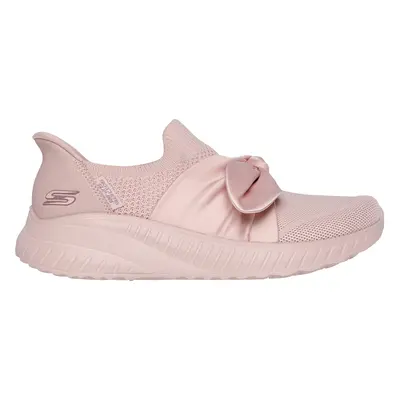 Skechers Women's Slip-Ins BOBS Sport Squad Chaos - Inspire Away Sneaker in Blush Pink, Size | Te