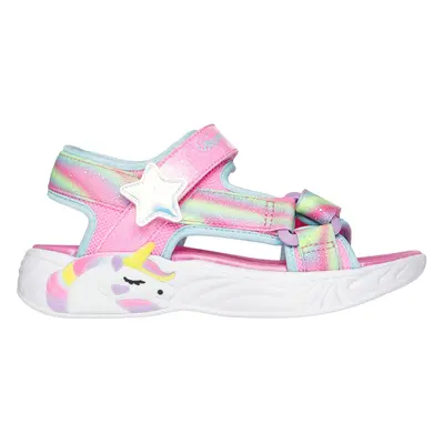 Skechers Girls Unicorn Dreams Sandal - Dreamy Unicorns Sandals in Pink, Size | Textile/Synthetic