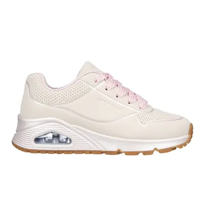 Skechers Girls Uno Gen1 - Cool Heels Sneaker in Light Pink, Size | Synthetic