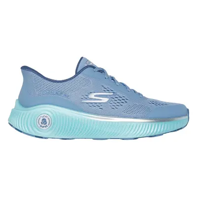 Skechers Women's Slip-ins: GO RUN Anywhere Sneaker in Blue/Turquoise, Size | Synthetic/Textile, 