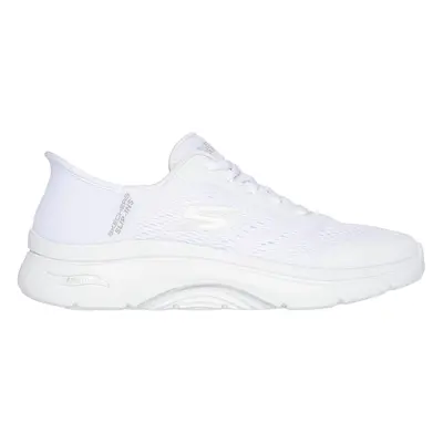 Skechers Women's Slip-ins: GO WALK Arch Fit 2.0 Sneaker in White, Size | Textile/Synthetic, Vega