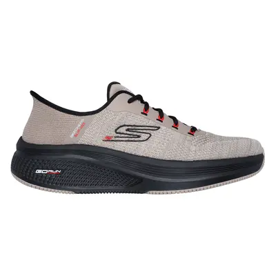 Skechers Men's Slip-ins: GO RUN Elevate 2.0 - Steady Motion Sneaker in Taupe/Black, Size | Texti