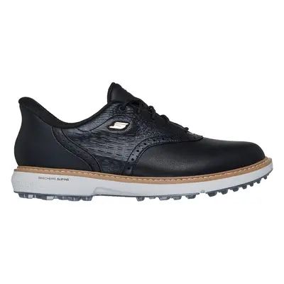 Skechers Women's Slip-ins: GO GOLF Prestige SL Golf Shoes in Black/Gold, Size | Leather/Syntheti