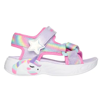 Skechers Unicorn Dreams Sandal - Dreamy Unicorns Sandals in Lavender, Size | Textile/Synthetic