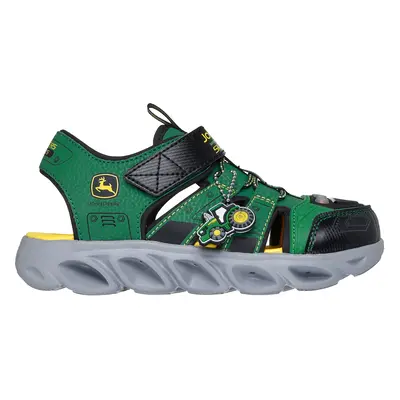 Skechers Boy's John Deere: Hypno-Splash Sandals in Green/Black, Size | Synthetic