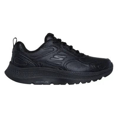 Skechers Women's GO RUN Consistent 2.0 - Sumpter Trail Sneaker in Black | Leather/Synthetic