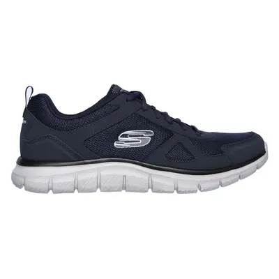 Skechers Men's Track Sneaker in Navy Blue, Size | Leather/Textile/Synthetic