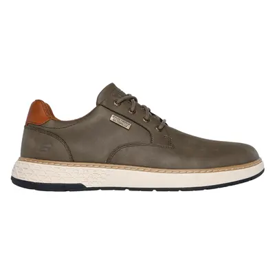 Skechers Men's Relaxed Fit: Garlan - Pryor Sneaker in Olive, Size | Synthetic