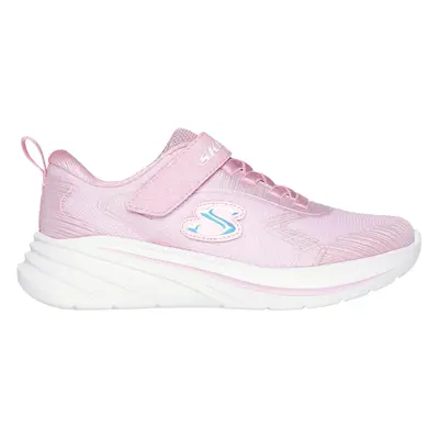 Skechers Girls Wave Sneaker in Light Pink, Size | Textile/Synthetic, Machine Washable