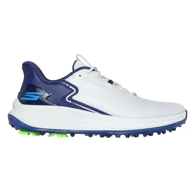 Skechers Men's Slip-ins: GO GOLF Blade GF - Slip-ins Golf Shoes in White/Navy Blue, Size | Synth