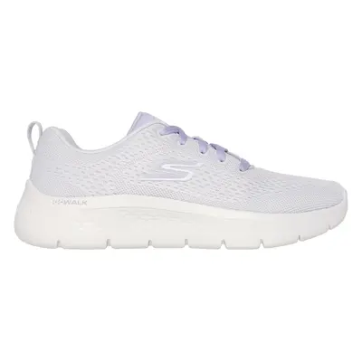 Skechers Women's GO WALK Flex - Kali Sneaker in Gray/Lavender, Size | Textile/Synthetic, Vegan, 