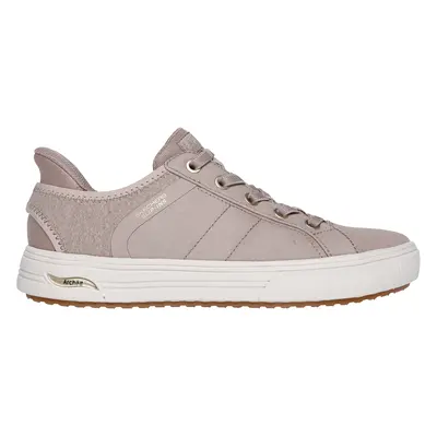 Skechers Women's Slip-ins: Arch Fit Arcade - Forever Cosy Sneaker in Taupe, Size | Textile/Synth