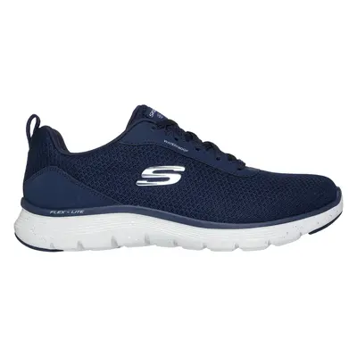 Skechers Women's Waterproof: Flex Appeal 5.0 - Fresh Trek Sneaker in Navy Blue, Size | Textile/S