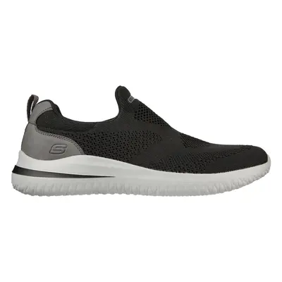 Skechers Men's Delson 3.0 - Fairfield Sneaker in Black, Size | Textile/Synthetic, Vegan