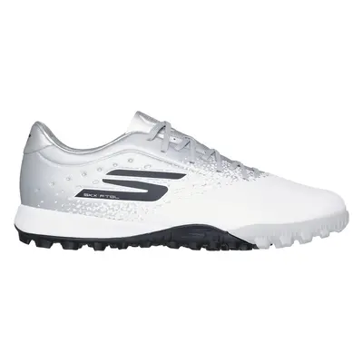 Skechers Razor 1.5 Academy TF Shoes in White/Silver, Size | Synthetic