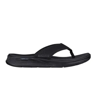 Skechers Men's GO Consistent Sandal - Penthouse Sandals in Black, Size | Textile/Synthetic, Vega