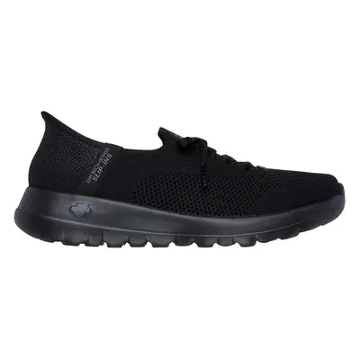 Skechers Women's Slip-ins: GO WALK Joy - Abby Slip-On Shoes in Black, Size | Textile/Synthetic, 