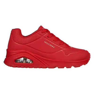 Skechers Girls Uno - Stand On Air Sneaker in Red, Size | Synthetic