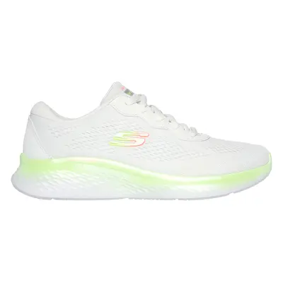 Skechers Women's Skech-Lite Pro - Stunning Steps Sneaker in White/Lime, Size | Textile/Synthetic