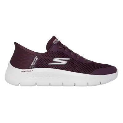 Skechers Women's Slip-ins: GO WALK Flex - Grand Entry Sneaker in Burgundy, Size | Textile/Synthe