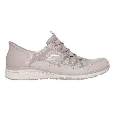 Skechers Women's Slip-ins: Gratis Sport - Leisurely Sneaker in Taupe, Size | Synthetic/Textile, 