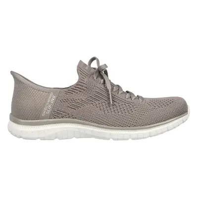 Skechers Women's Slip-ins: Virtue - Divinity Slip-On Shoes in Taupe, Size | Textile/Synthetic, V