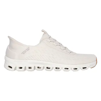 Skechers Women's Slip-ins: Glide-Step - Tranquility Sneaker in Natural, Size | Textile/Synthetic