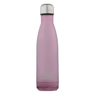 Skechers Laser Engraved Sport Water Bottle in Pink