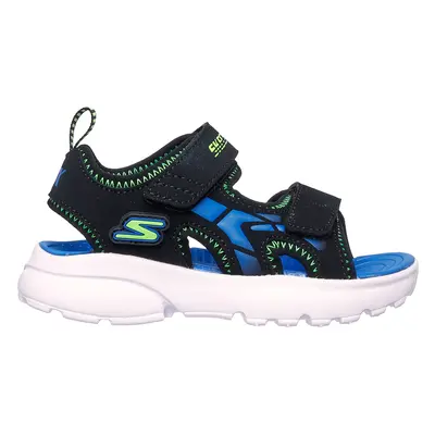 Skechers Razor Splash - Aqua Buddies Sandals in Black/Lime, Size | Synthetic, Machine Washable