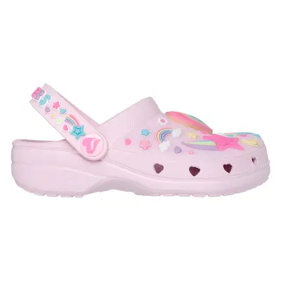 Skechers Foamies: Heart Charmer - Girly Land Mule in Light Pink, Size | Synthetic