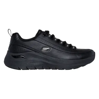 Skechers Women's Arch Fit 2.0 - Star Bound Sneaker in Black, Size | Leather/Synthetic/Textile