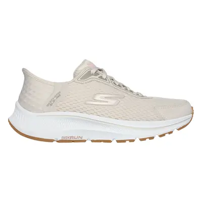 Skechers Women's Slip-ins: GO RUN Consistent 2.0 - Endure Sneaker in Natural/Pink | Textile/Synt