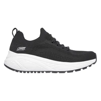 Skechers Women's BOBS Sport Sparrow 2.0 - Allegiance Crew Sneaker in Black, Size | Textile/Synth