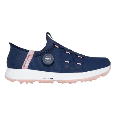 Skechers Women's Slip-ins: GO GOLF Elite - Slip 'In Golf Shoes in Navy Blue/Pink, Size | Synthet