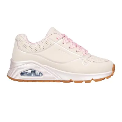 Skechers Girls Uno Gen1 - Cool Heels Sneaker in Light Pink, Size | Synthetic