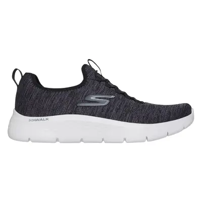 Skechers Men's GO WALK Flex - Ultra Sneaker in Black/White, Size | Textile