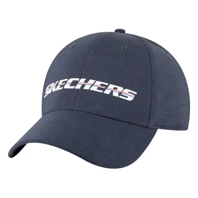 Skechers Men's Booming Baseball Hat in Charcoal/Navy Blue | Polyester/Spandex