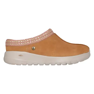 Skechers Women's On-the-GO Joy - Get Cosy Mule in Chestnut, Size | Leather