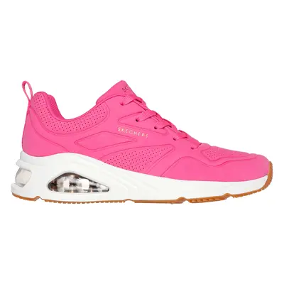 Skechers Women's Tres-Air Uno - Ah-Mazing Sneaker in Hot Pink, Size | Textile/Synthetic